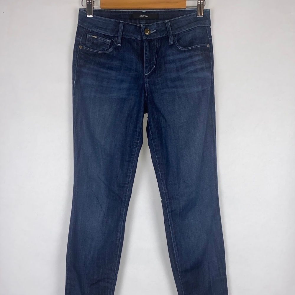 Joe’s Jeans Skinny Visionaire Jackie Wash Blue Denim Jeans, size 25 EUC